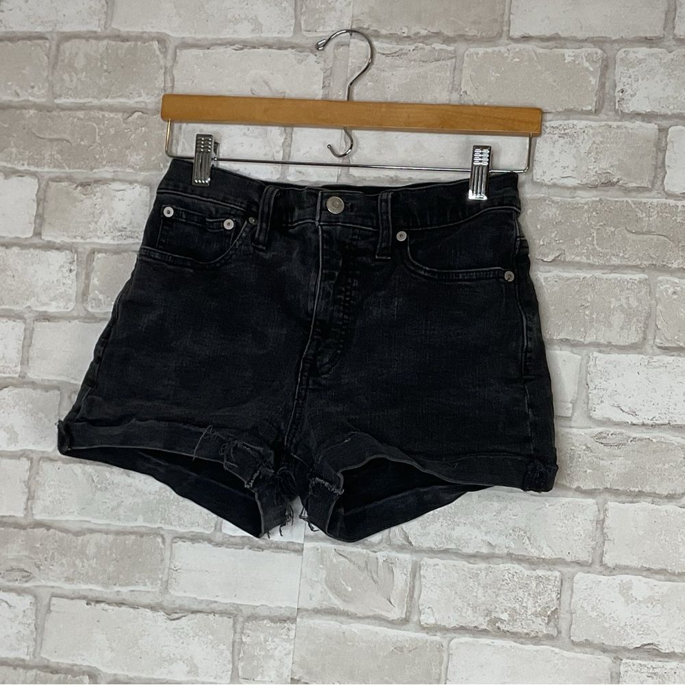 Madewell High Rise Denim Shorts Size 26 - Picture 4 of 16
